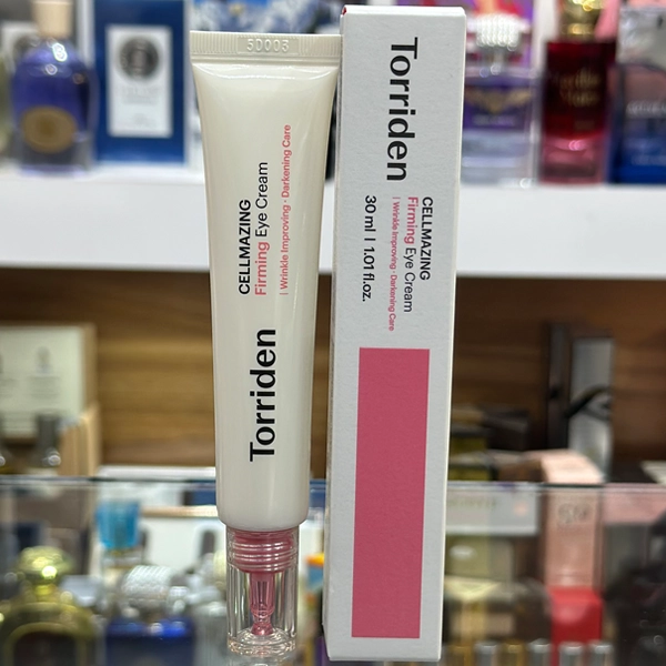 کرم دور چشم توریدن اصل کره ای سفت کننده ضد چین و چروک و روشن کننده 30 میل | Torriden Cellmazing Firming Eye Cream (wrinkle improving – Darkening care) 30ml